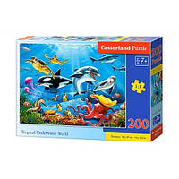Пазл Касторленд 200 (2094) Подводный мир 40*29 см