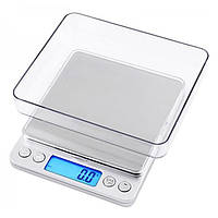 Ваги електронні Professional Digital Table Topscale 6295 - 2000 г (0.1 г) настільні з великою платформою