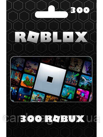Roblox Gift Card: 300 Robux, фото 1