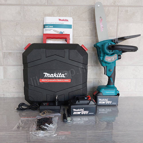 Купить Аккумуляторная мини-пила Makita DUC200Z (36V, 5Аh). Веткорез ...