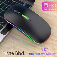 Беспроводная компьюторная мышь перезаряжаемая Bluetooth Mouse USB