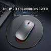 Бездротова комп'юторна миша, що перезаряджається Gold Bluetooth Mouse USB, фото 9