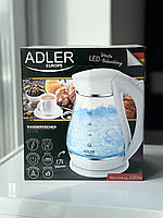 Електрочайник Adler AD 1274 White (1.7L)