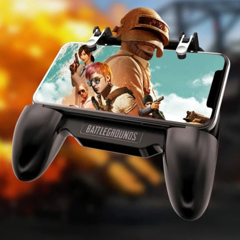 Геймпад для телефона з охолодженням джойстик для pubg mobile SR 2000 тригер бездротовий для смартфона