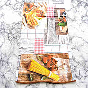 Скатертина з клейонки на тканинній основі 120*152см