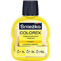 Пігмент Sniezka Colorex сонячно-жовтий 100 мл