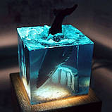 Епоксидна смола 2,55 кг для заливок стільниць прозора, фото 3