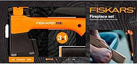 Подарочный набор Fiskars 3в1 Fireplace SET (1057913)