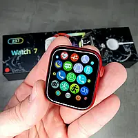 Smart Watch Series 7 Z37, 44mm Aluminium. Смарт годинник в 4 кольорах, голосовий виклик бездротова зарядка