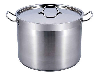 Каструлi з нерж.сталі 8-12 літрів