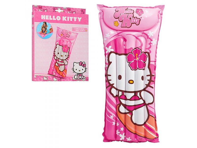 Дитячий надувний матрац Hello Kitty Intex (58718)