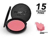 Румяна Tender Blush On 15 Сахарный розовый/Sugar Pink 5 г Farmasi