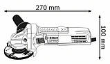 Болгарка (шліфмашина електрична кутова) GWS 750 S (750W), фото 2