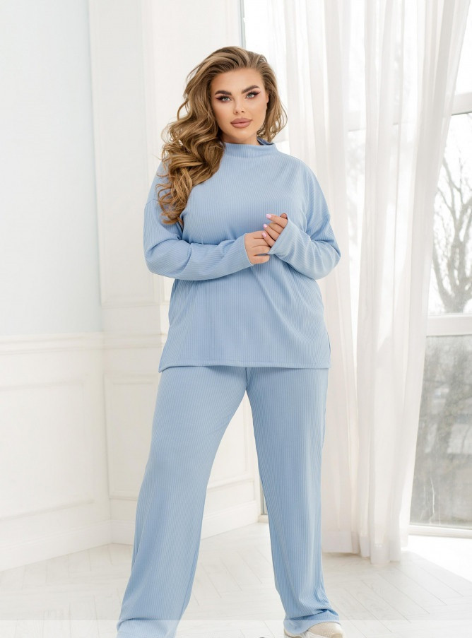 Костюм жіночий Sofia Костюм SF-8651-1-Голубий, фото 1