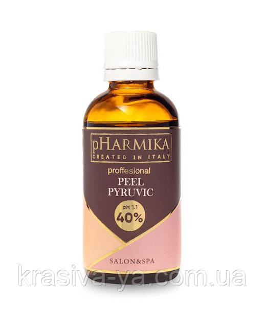 Пілінг піровиноградний 40% рН 1.1 Peel Рyruvic 40% рН 1.1, 50 мл