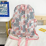 Міський стильний рюкзак жіночий з ведмедиком, фото 5