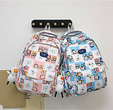 Рюкзак женский городской молодежный с принтом, фото 2