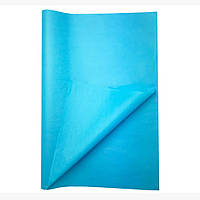 Папір тішью Небесно-блакитний 50х70 см 3 шт