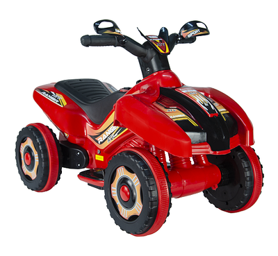 Дитячий Квадроцикл RANGER, 6V червоний на акумуляторі (9079)