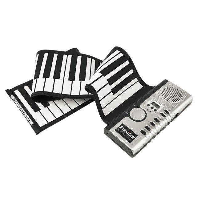 MIDI клавиатура пианино гибкое Спартак z11-2024 - фото 2 - id-p1809964442