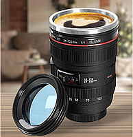 Кухоль Термос у Типі Об'єктива Camera Lens Self Stirring Coffee Cup