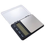 Ваги ювелірні Ming Heng Electronic Digital Scale MH-999 на 3000 г (0.1 г) настільні з великою платформою, фото 2