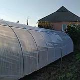 Теплиця "Косичка" 2 х 7 м (труба оцинкована 20х20), повний комплект "Стандарт", плівка UV-4, 120 мкм., фото 10