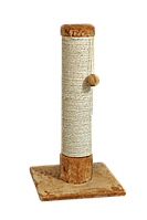 Когтеточка(дряпка) Мур-Мяу "Дерево" в джутовой веревке Коричневая z12-2024
