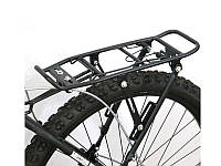 Велосипедный багажник под дисковый тормоз, алюминиевый Feel Fit Черный z12-2024
