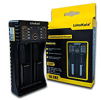 Універсальний зарядний пристрій LiitoKala Lii-202 для різних типів акумуляторів 2 канали + Power Bank