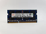 Оперативна пам'ять для ноутбука SODIMM Hynix DDR3L 4Gb 1600MHz PC3L-12800S (HMT351S6EFR8A-PB) Б/В, фото 3