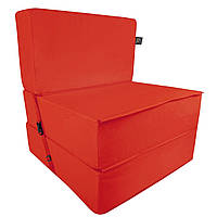 Бескаркасное кресло раскладушка Tia-Sport Поролон 180х70 см (sm-0920-3) красный z14-2024