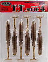 Приманка Bait Breath T.T.Shad 4" (6шт) S107 Pumpkin/Seed