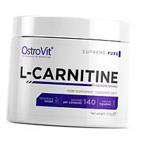 Л Карнитин Тартрат в порошке L-carnitine Ostrovit 210г Без вкуса (02250004) D12P1-2023