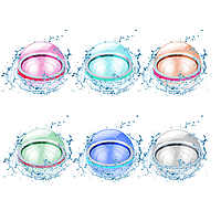 Многоразовые магнитные цветные водные шары SV для детей 6 шт (sv1883)