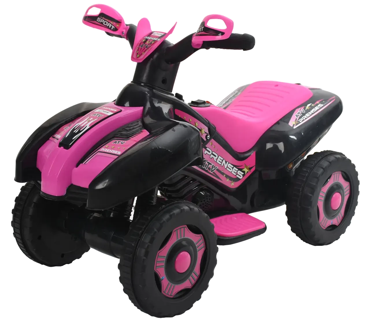 Дитячий Квадроцикл RANGER, 6V рожевий на акумуляторі (9116)