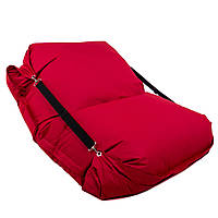 Кресло мешок Tia-Sport подушка складная 185х140х20 см красный (sm-0685) z14-2024