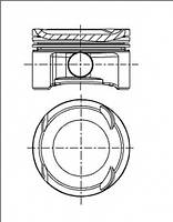 Поршень NURAL 8743690000 SEAT ALTEA (5P1), SEAT ALTEA XL (5P5, 5P8), SEAT CORDOBA (6L2), SEAT CORDOBA (6L2),