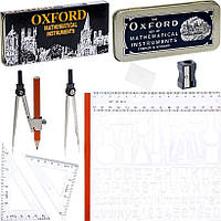 Готовальня в металлической коробке из 9 предметов Oxford A5001