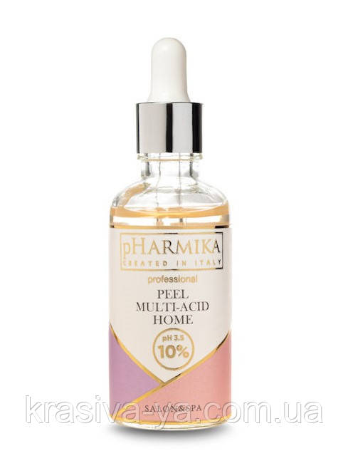 Мультикислотний пілінг домашній рН 10% 3.5 Peel Multi Acid Home 10% рН 3.5, 50 мл