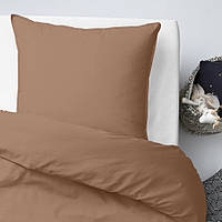 Дитяча постільна білизна в ліжечко COSAS Rum 110х140 см Коричнево-білий D5-2025