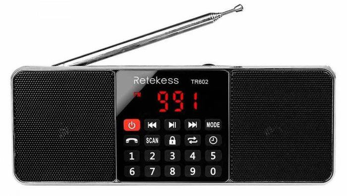 Купить Радиоприемник Retekess TR602 FM AM MP3 плеер, Bluetooth, Стерео ...