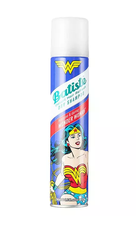 Сухий шампунь для волосся Batiste Dry Shampoo feminine & daring Wonder Woman (200 мл)