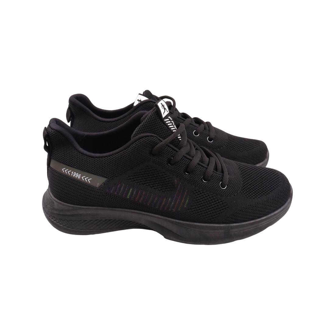 Кросівки чоловічі Fashion чорні текстиль, 44, фото 1