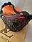 Бананка сумка чоловіча Louis Vuitton коричневий колір monogram у брендованій коробці, фото 5