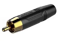 Разъем Roxtone RF2CS-BG RCA male