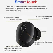 Бездротові Bluetooth навушники Xiaomi A10S TWS, фото 5