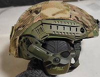 Кріплення адаптер Чебурашки для військових навушників на каску шолом FAST