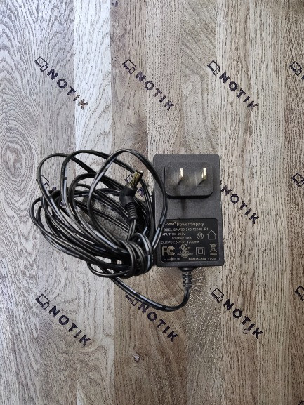 Блок живлення Mikrotik 24v 1.2A 24V=1.2A 5.5x2.1мм (SAW30-240-1200GR2A) Б/В