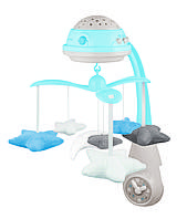 Canpol babies Карусель музична електрична з проектором (колір блакитна)